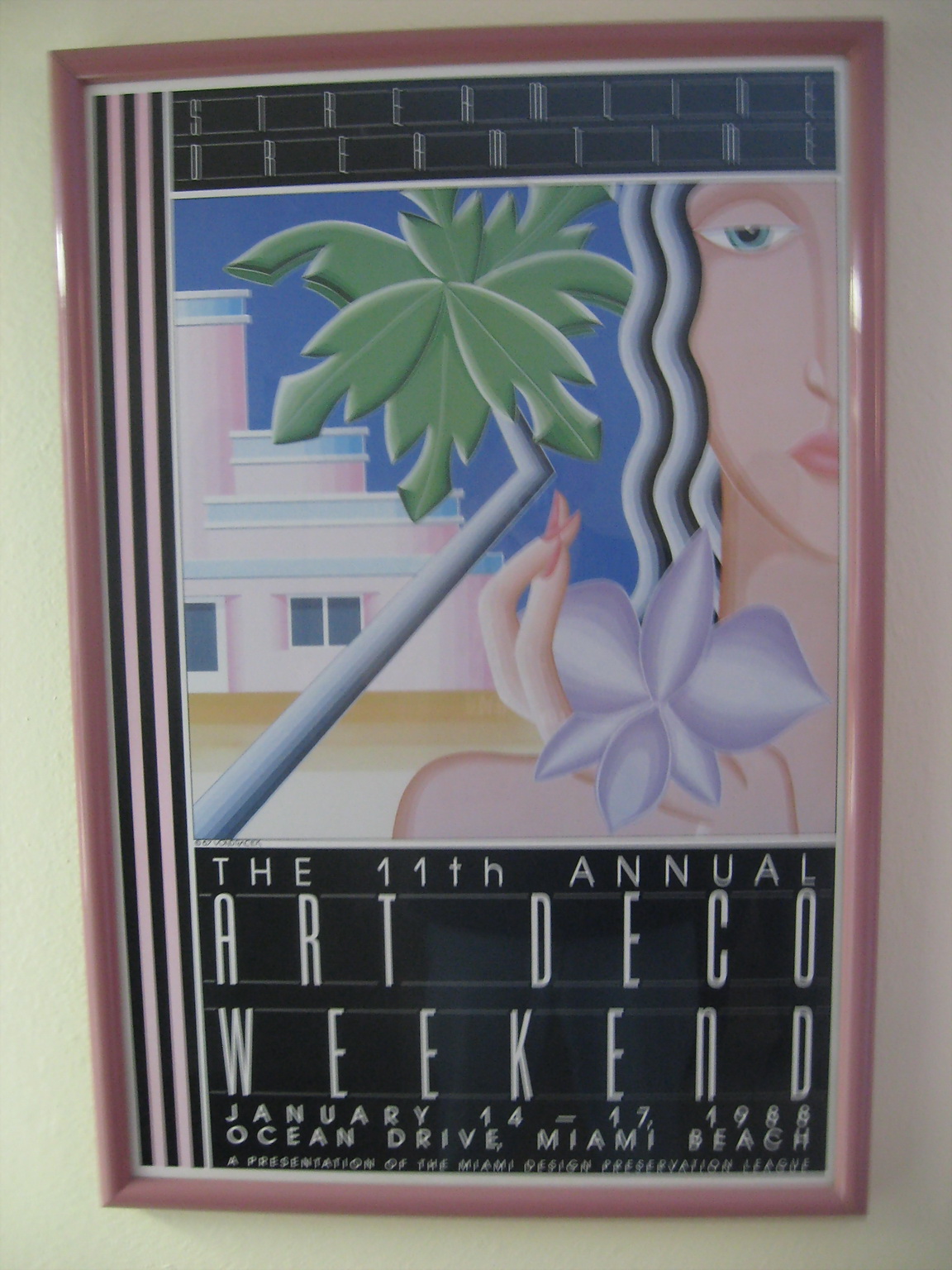 Eclectic Collectibles For Sale ART DECO WEEKEND COMMEMORATIVE MIAMI