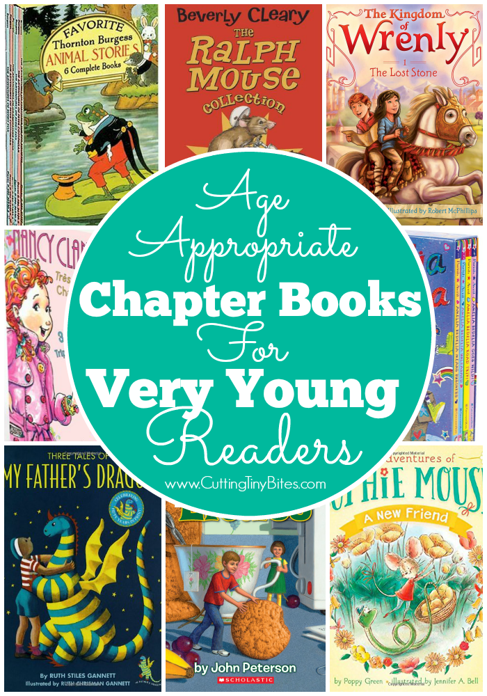 Cutting Tiny Bites Age Appropriate Chapter Books for Very Young Readers