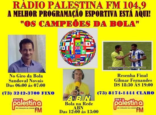 PROGRAMAS ESPORTIVOS DA 104