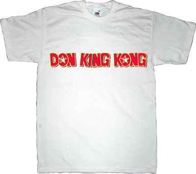 fun donkey kong vintage games brilliant sentence t-shirt ephemeral-t-shirts