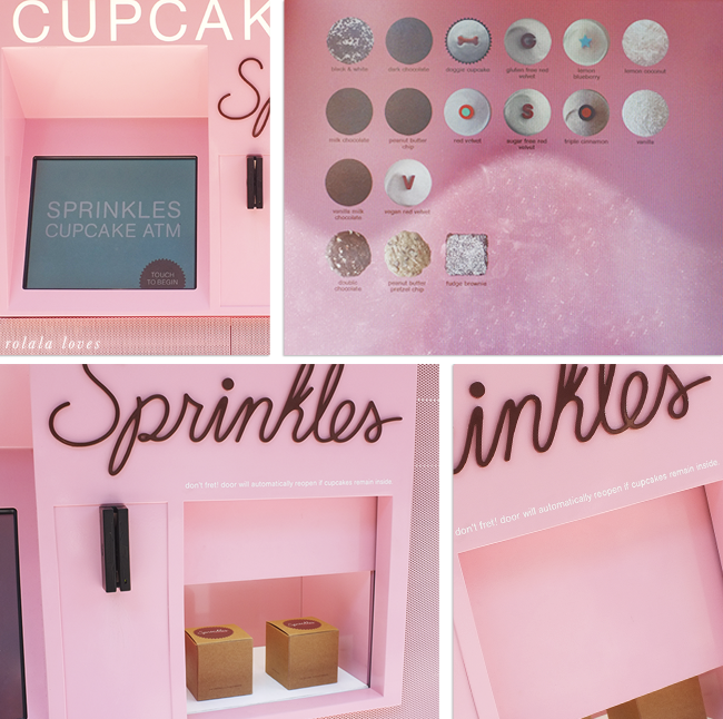 Sprinkles Cupcakes Cupcake ATM & Bakery rolala loves