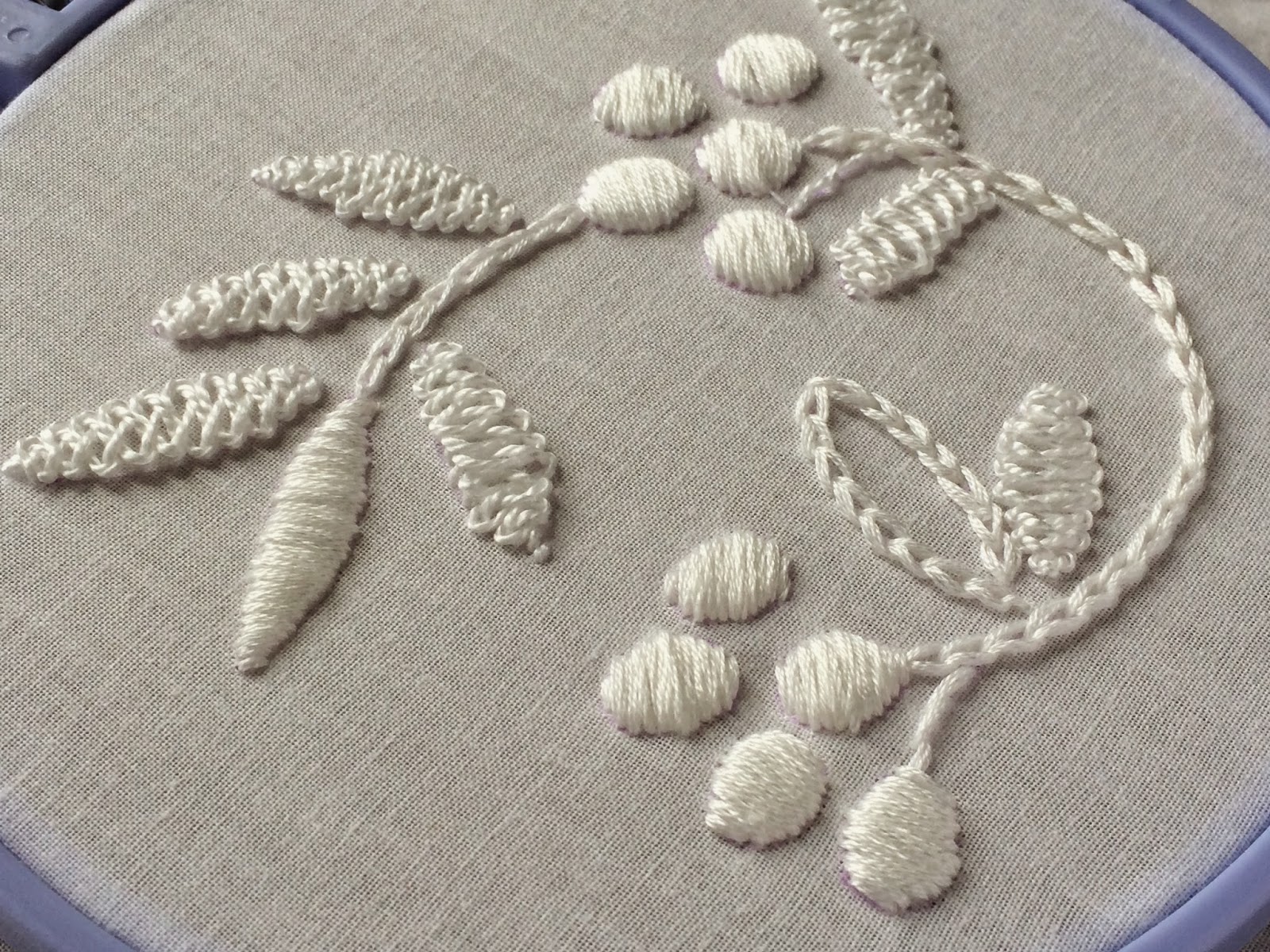 Cable Plait stitch, a tutorial by Michelle for Mooshiestitch Monday on Feeling Stitchy