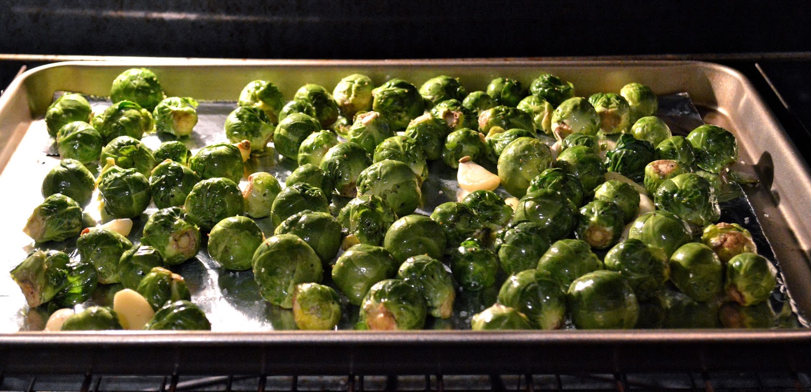 Kiss My Apron Brussel Sprouts with Bacon and Gruyere