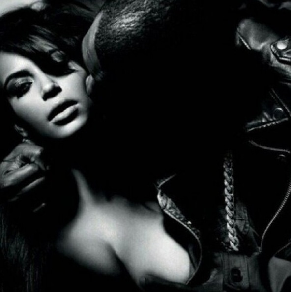 Kim Kardashian photo shoot LOfficiel Hommes