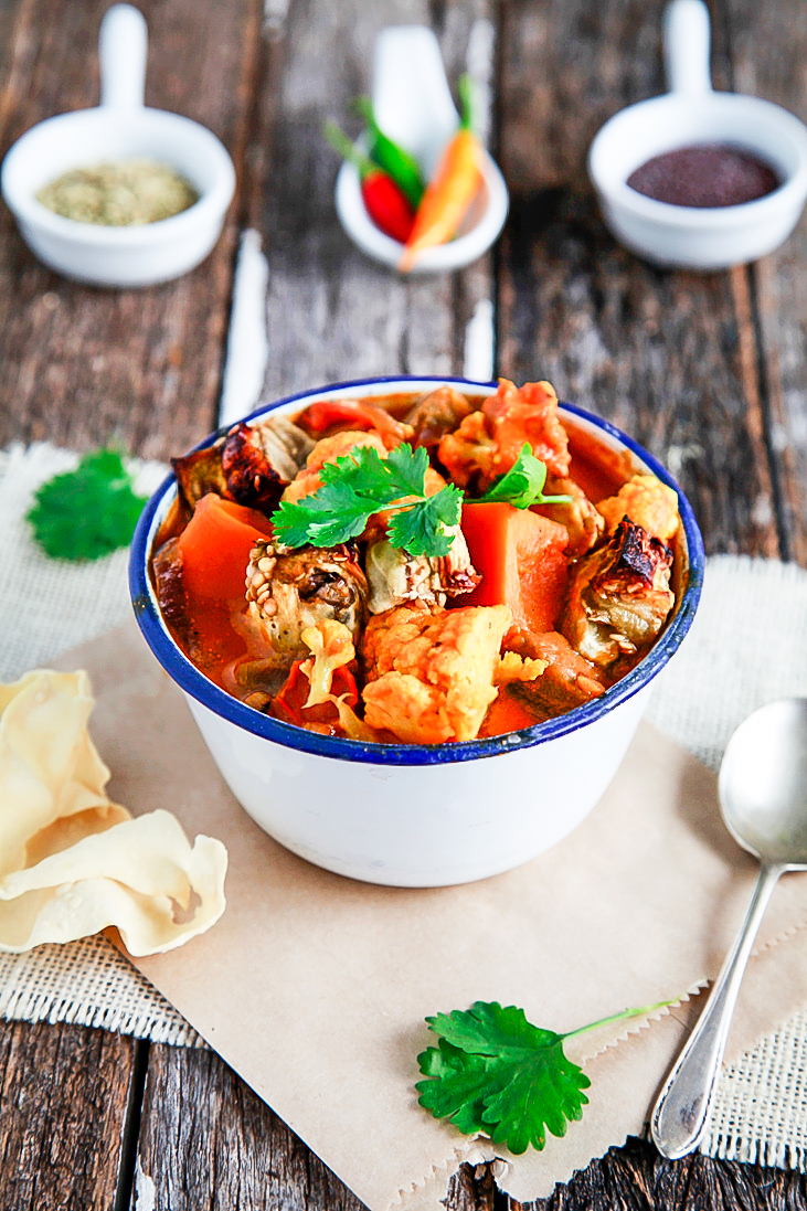 Eggplant & Vegetable Curry The Whimsical Wife