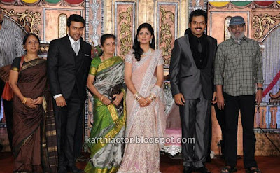 Actor Karthi Wedding Reception Photos