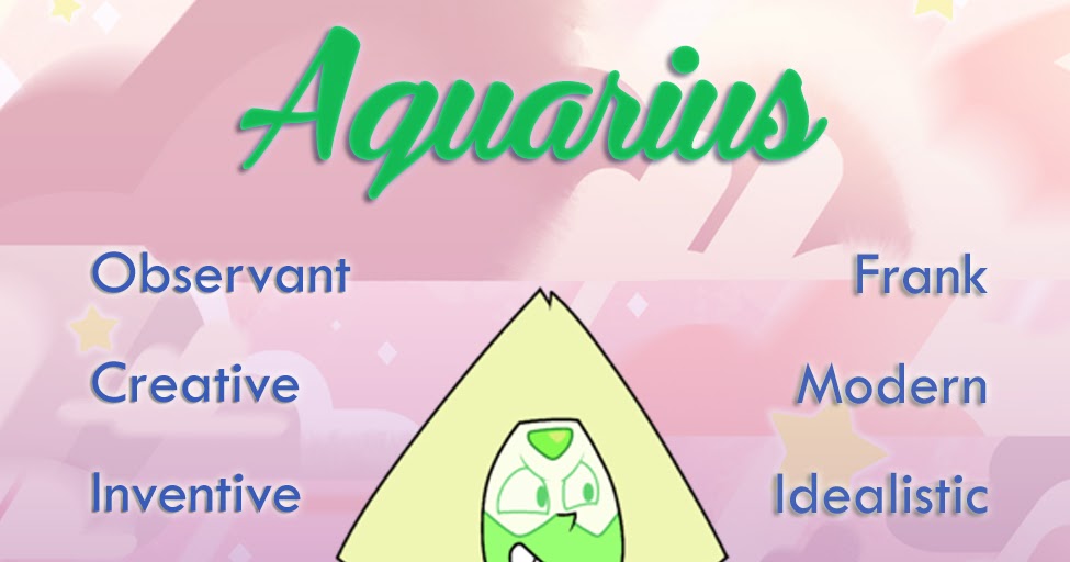 Zodiac Poet Peridot Aquarius