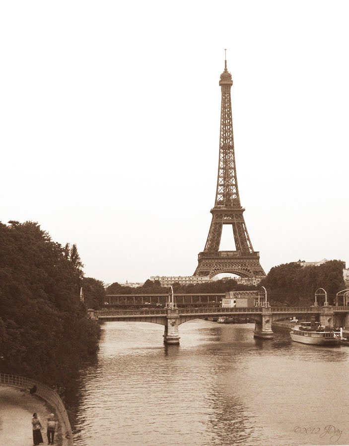 Eiffel Tower from our trip, 2011