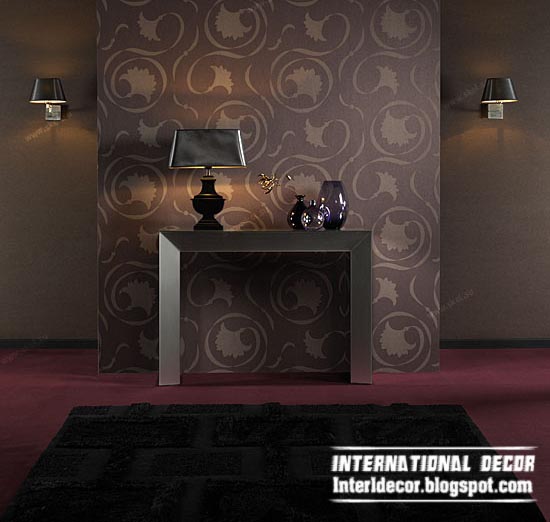 Brown Living Room Wallpaper Ideas