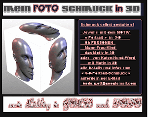 Foto Schmuck = Motiv in 3D nach 2DBild, #Schmuck, #Goldschmuck,#Silberschmuck, #Hundeschmuck,
