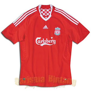 Liverpool FC home kit 2008-10
