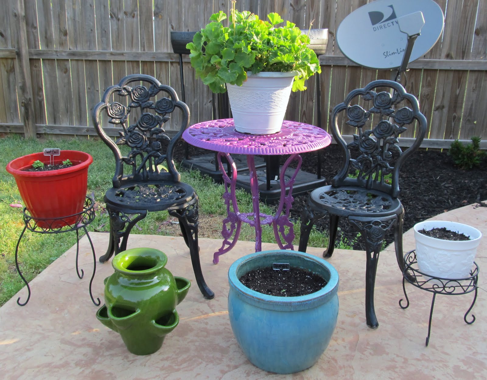 Patio Table Redo at Donald Numbers blog