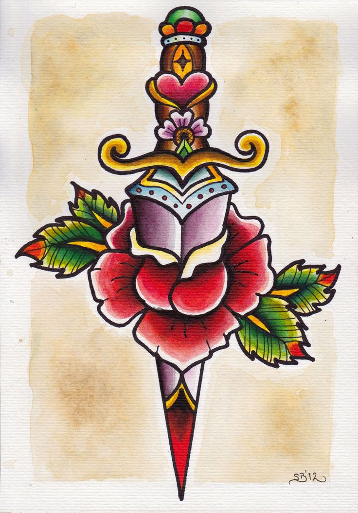 Tatuajes de dagas para chicas y su simbolismo Belagoria la web de