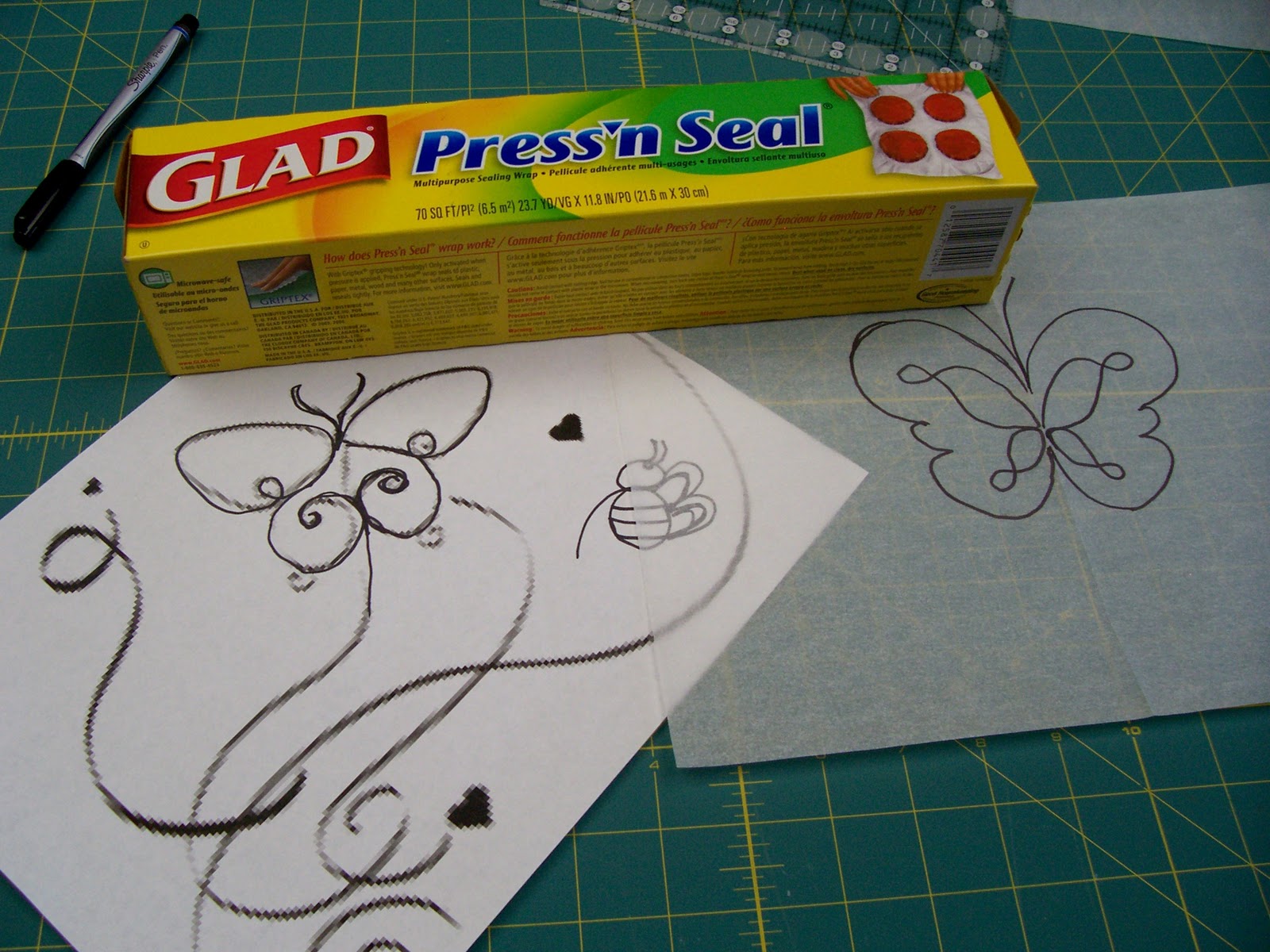 And Sew Forth Press N Seal...Great for Quilting