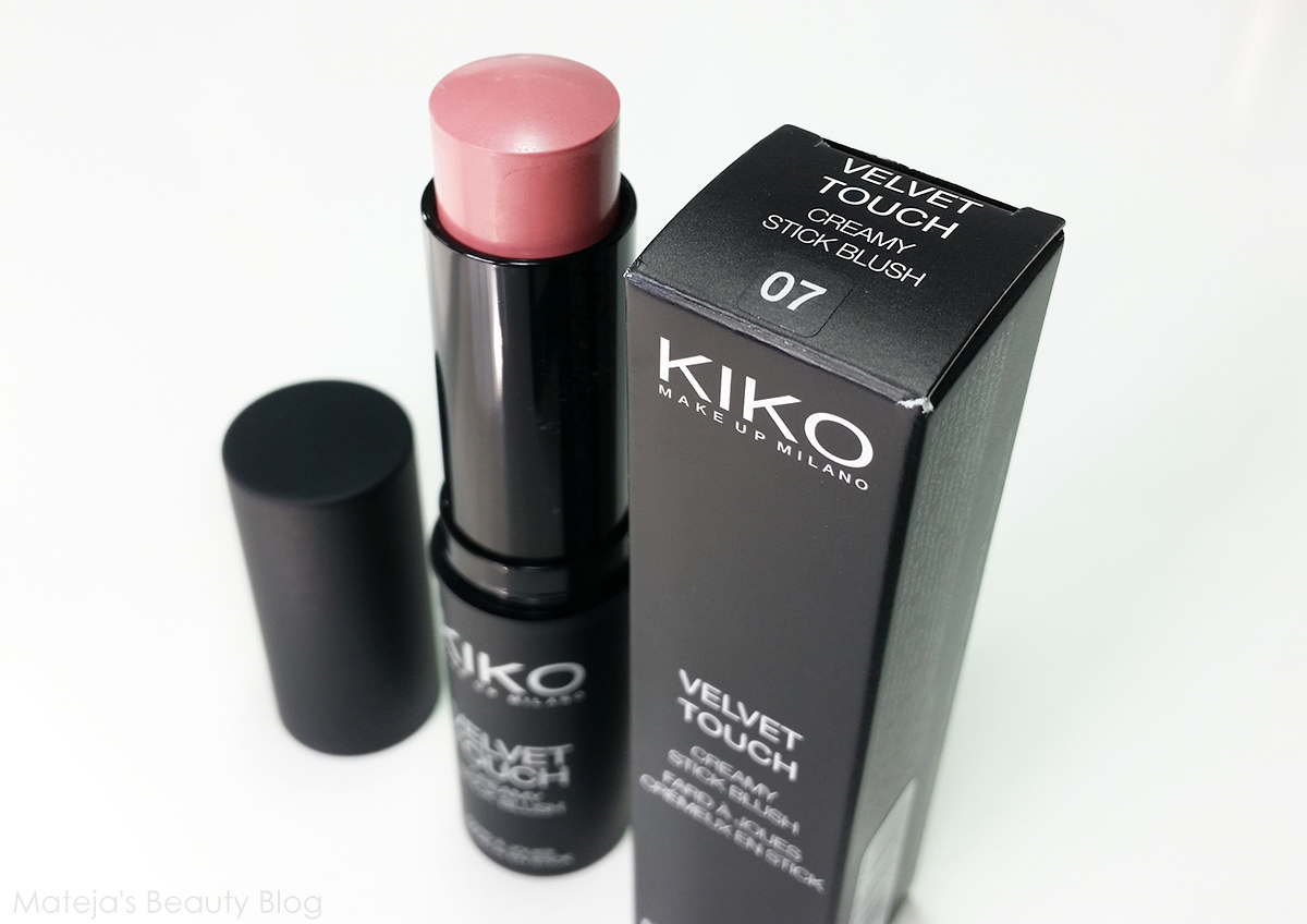Kiko Velvet Touch Blush 07 Natural Rose Mateja's Beauty Blog