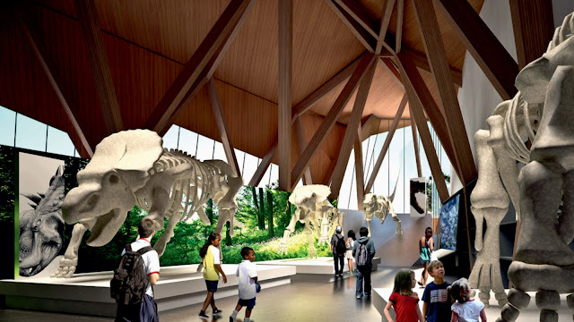 Philip J Currie Dinosaur Museum by Teeple Architects