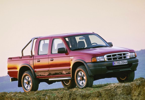 1998 ford ranger generations