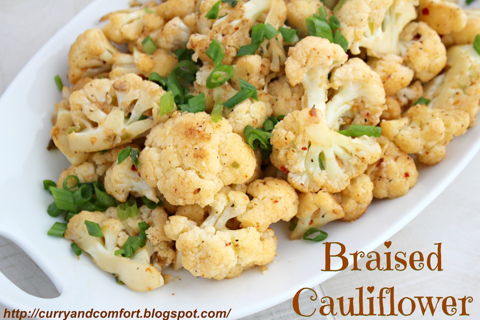 Kitchen Simmer Braised Cauliflower