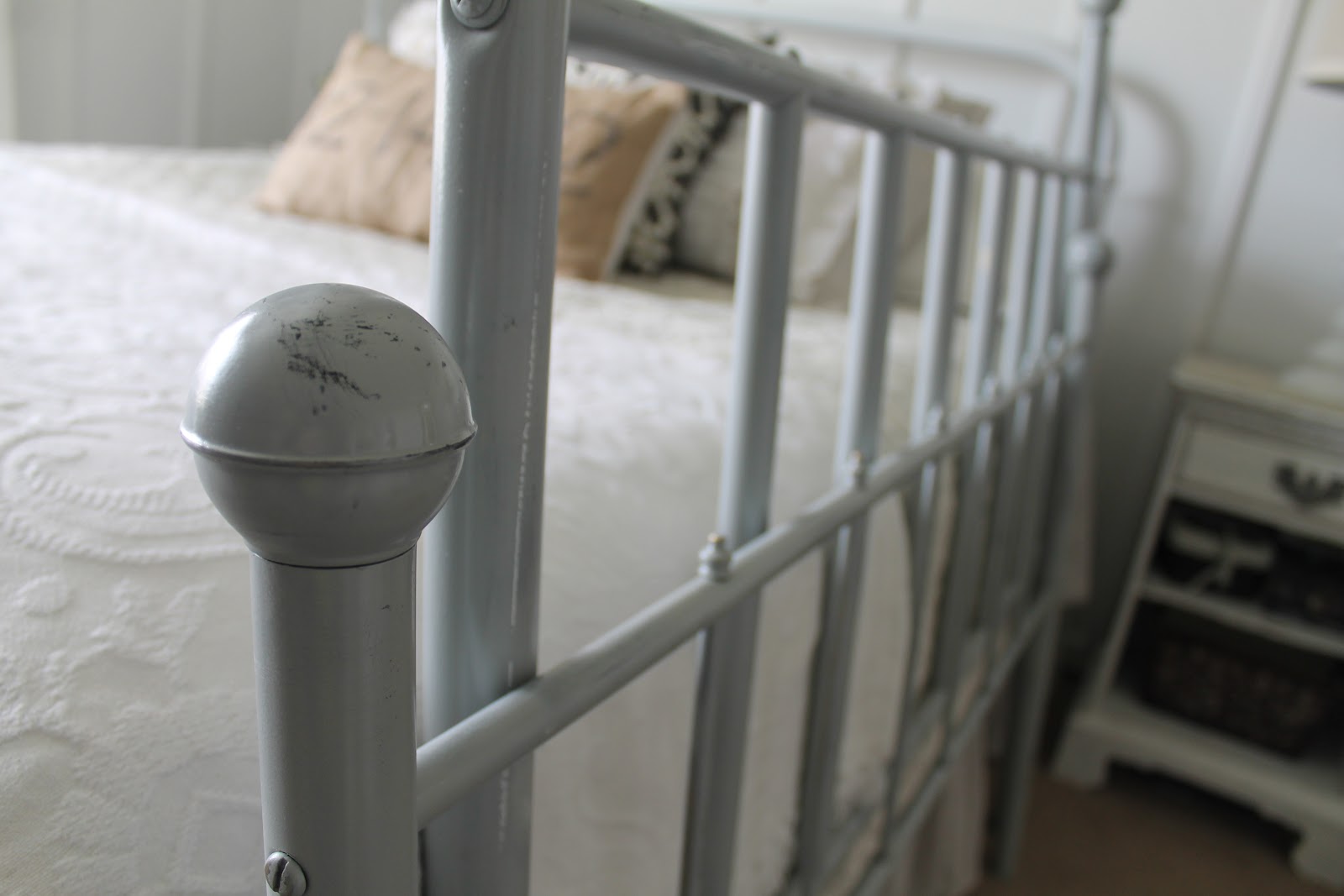Whimsical Treasures Full Size Metal Bed Frame