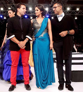 Sania Mirza walked the ramp for Shantanu and Nikhil at the Blenders Pride Fashion Tour 2012.