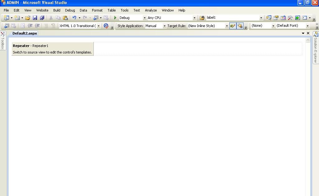 Atul Blog for Using C Repeater Control
