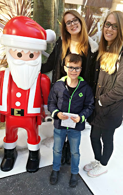 Giant Plymobil Santa at intu Trafford Centre Christmas