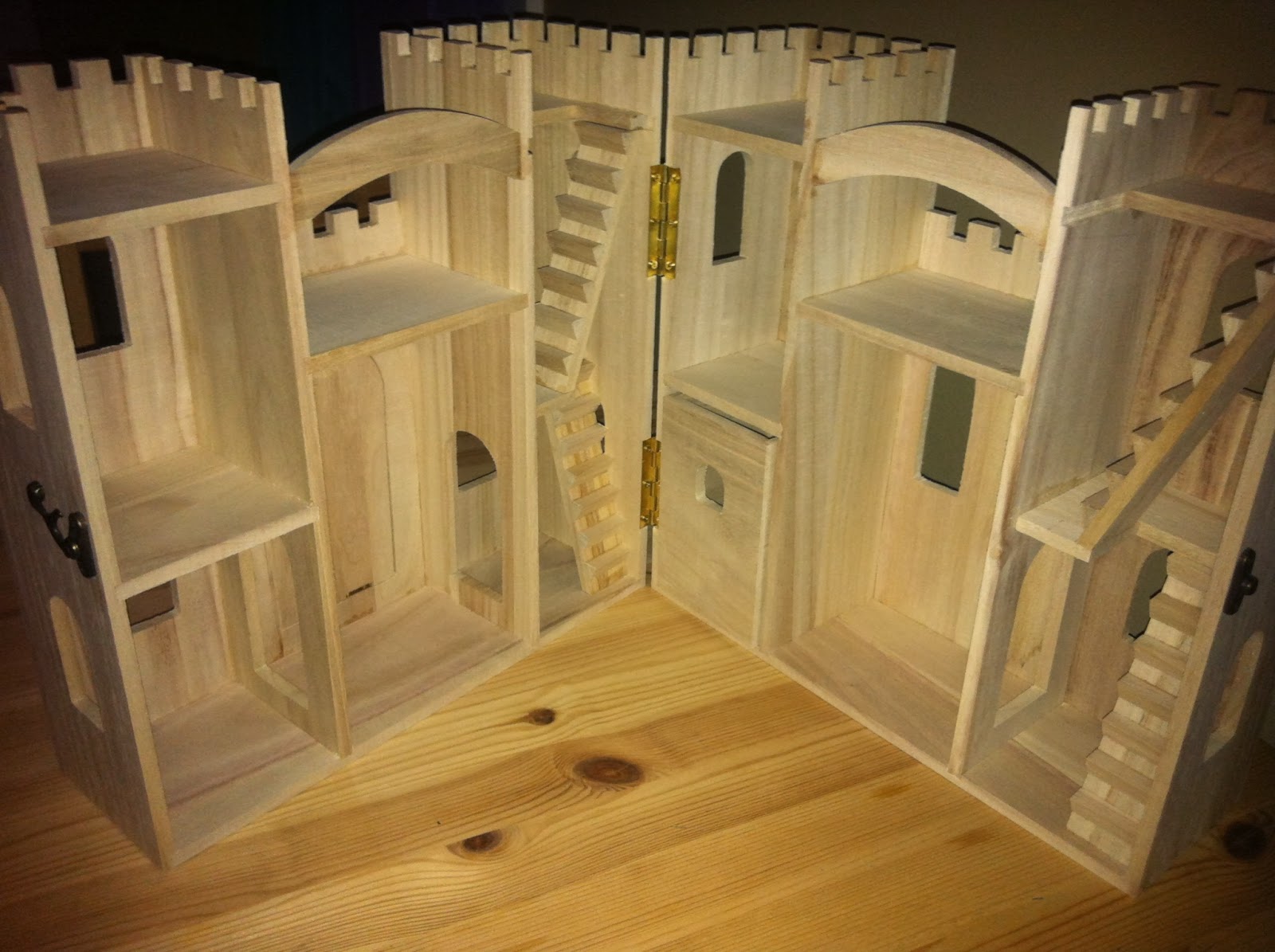 Buffalo Britty DIY Dollhouse Castle.