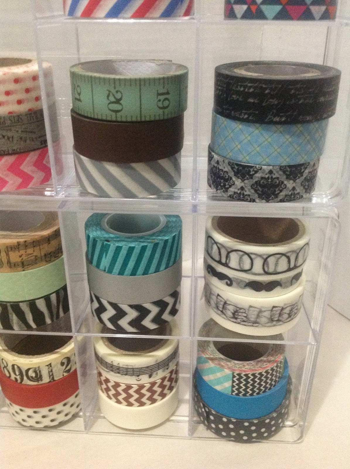 Craft Room Secrets New Washi Tape organization