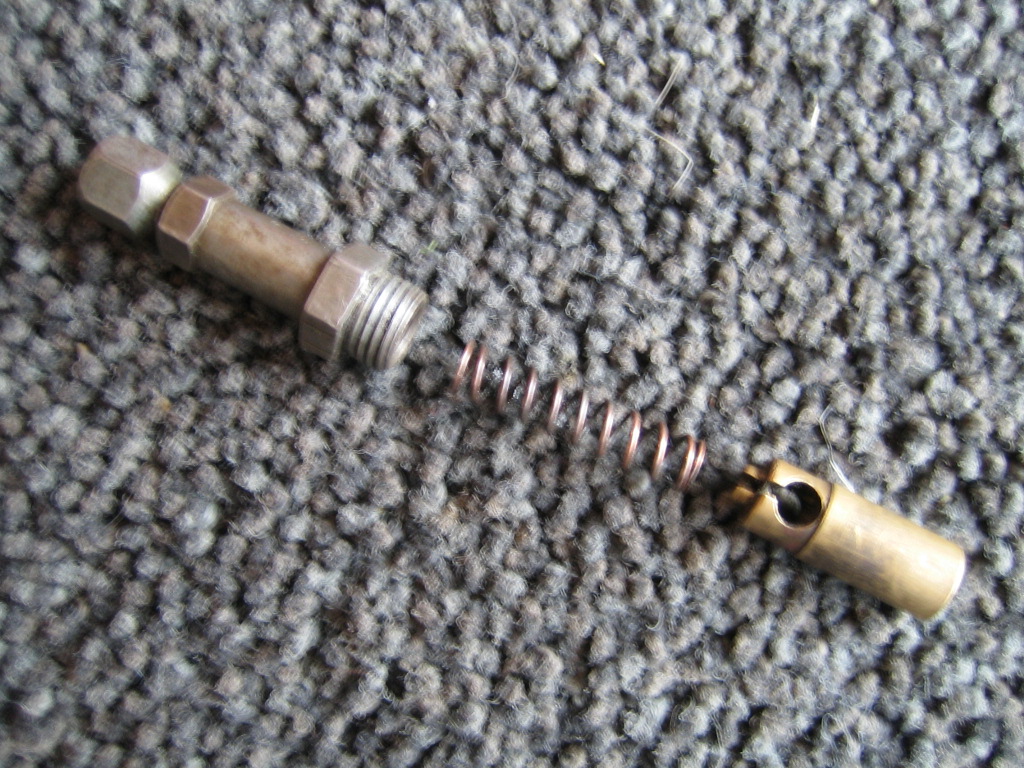 Lambretta Restoration Adding choke lever and carb choke mechanism