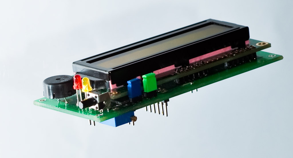 arduino geiger PCB Geiger Counter with updated LCD shield DiYGDC1.2.1
