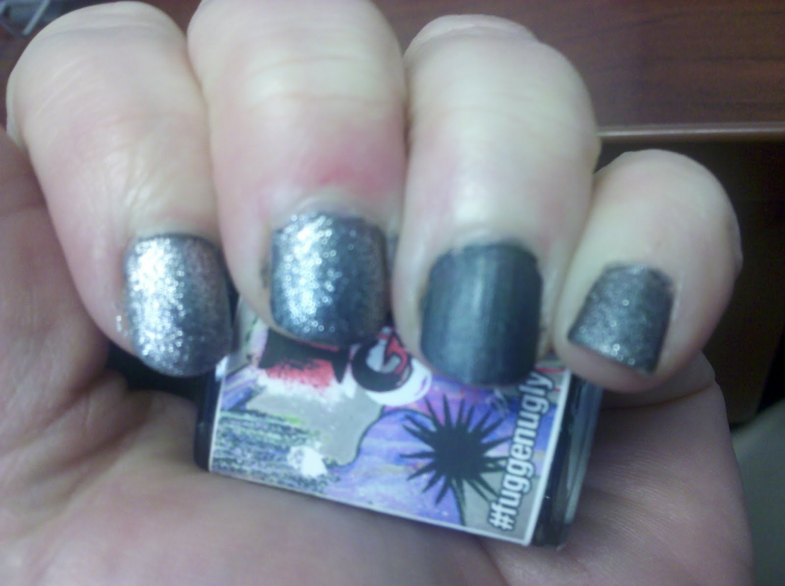 Jayded Dreaming Beauty Blog MANGLAZE FUGGEN UGLY & HOT MESS NAIL