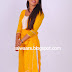 Anushka  in Yellow Designer Salwar Kameez