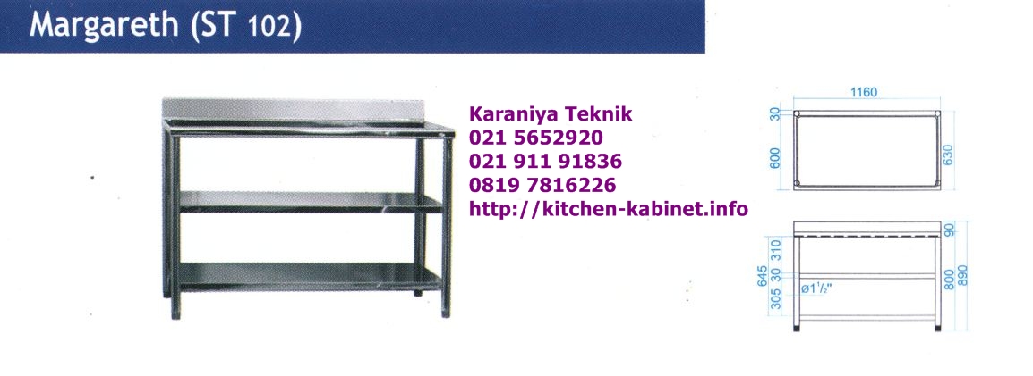 Kitchen Sink Table Margareth (ST 102 )