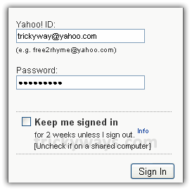 Yahoo Account