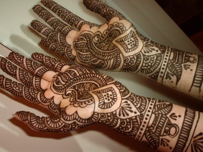 Henna Hand Tattoos on Girls Babies Mehndi Designs For Hands Arms Creative Simple Tattoo