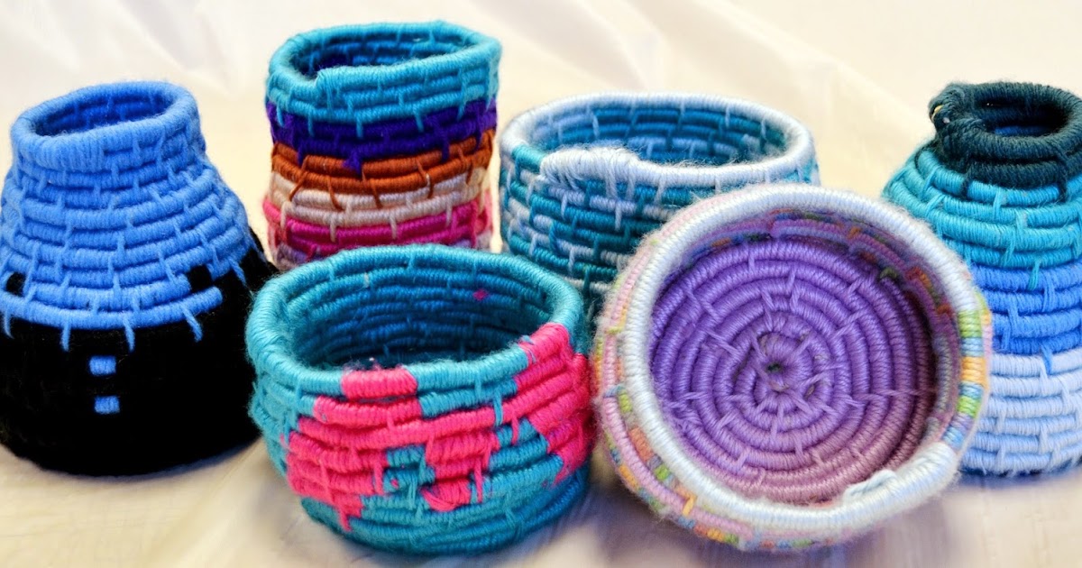 Lessons from the K12 Art Room Basket Weaving Art II