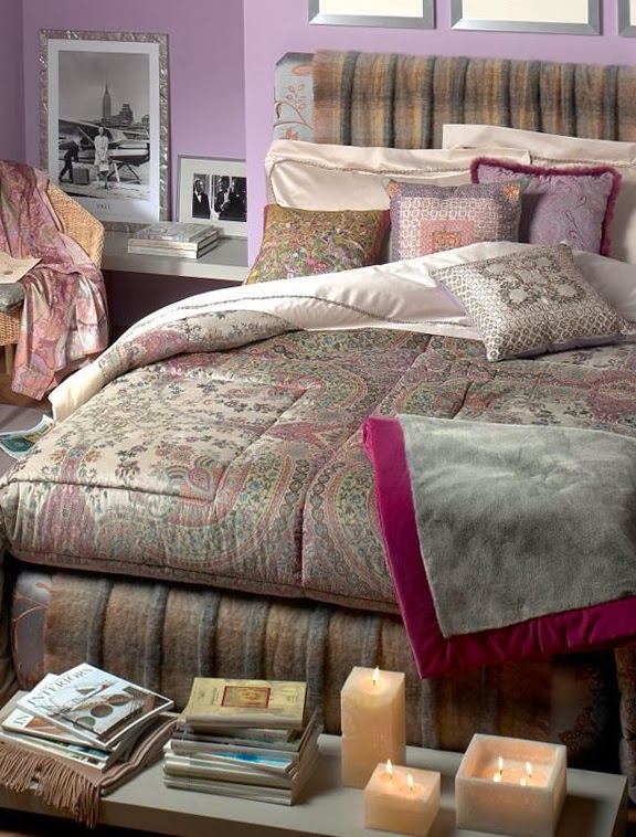 Dormitorio lila: Ideas para decorar - Colores en Casa