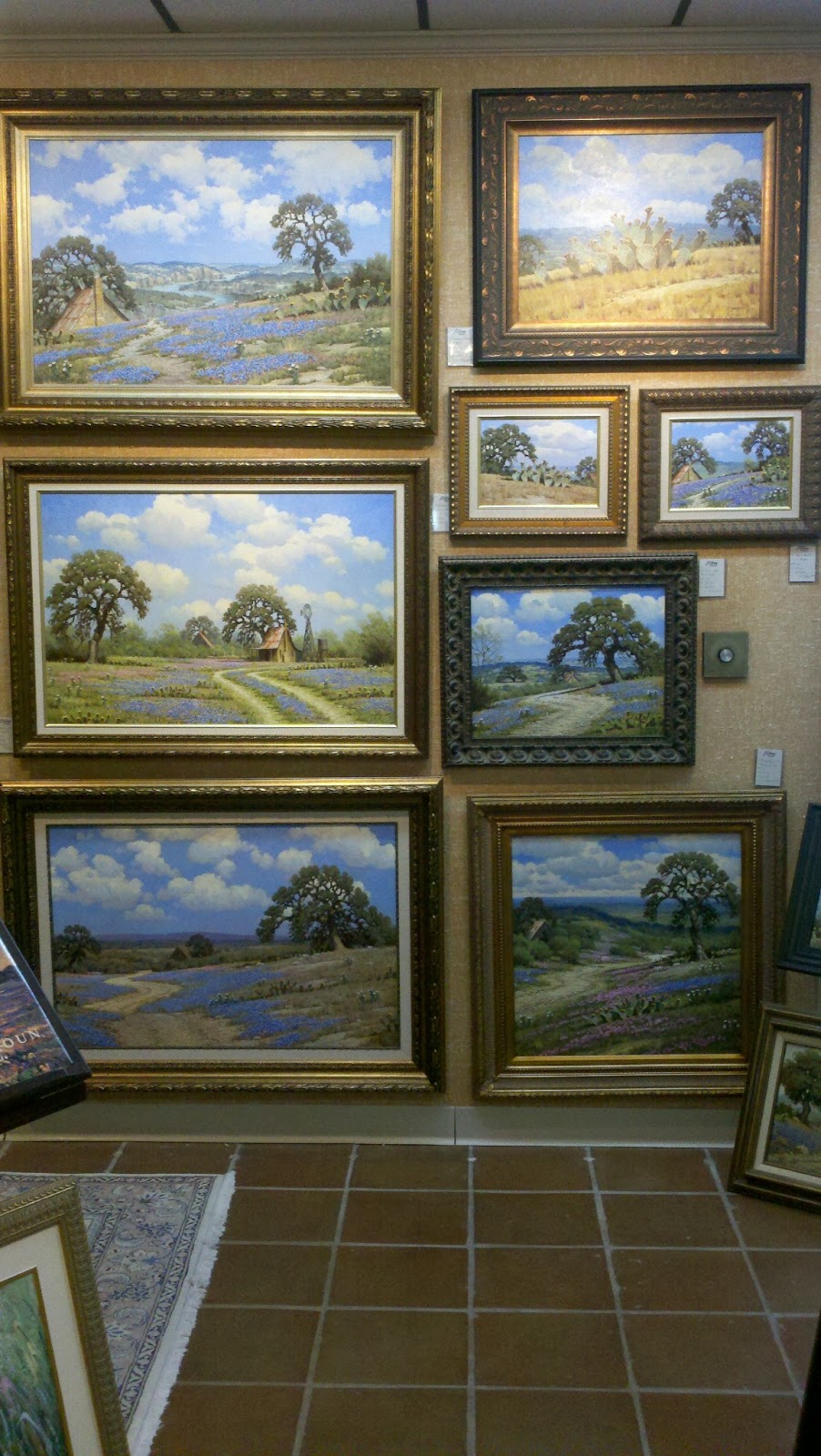 J.R. Mooney Galleries of Fine Art REHANGING of the San Antonio Gallery