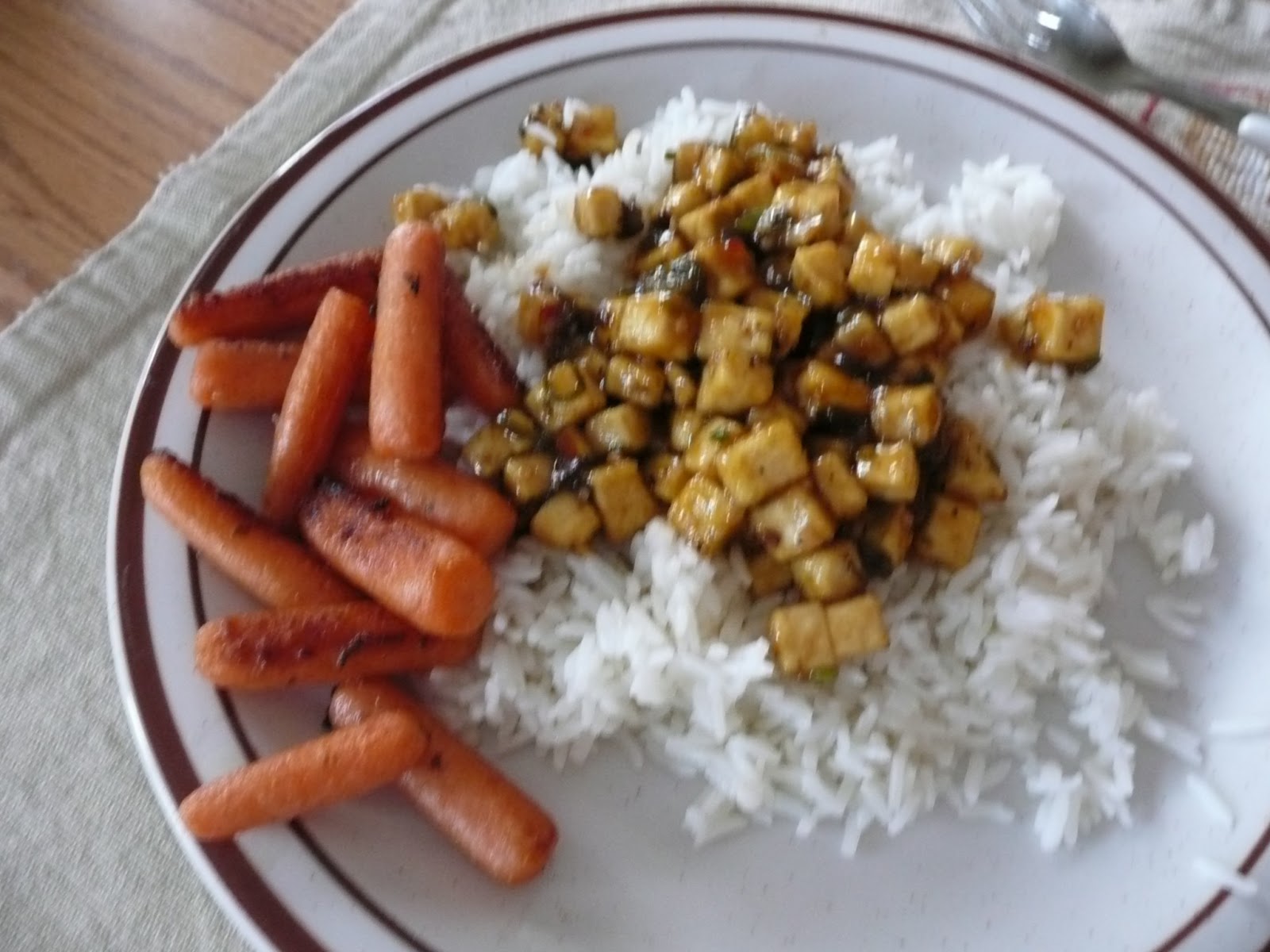 Maman Mélanie cuisine Tofu Général Tao