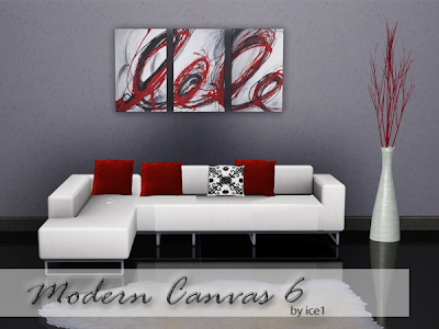 Set of 10 Modern Canvas's Red+Swirls+Modern+Canvas+6+-+Copy