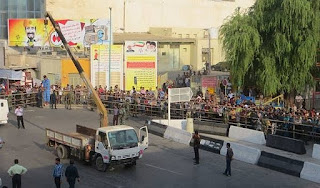 Public execution in Bandar Abbas on Sept. 1, 2015