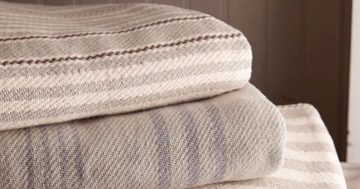 The New General Store warm winter gray blankets