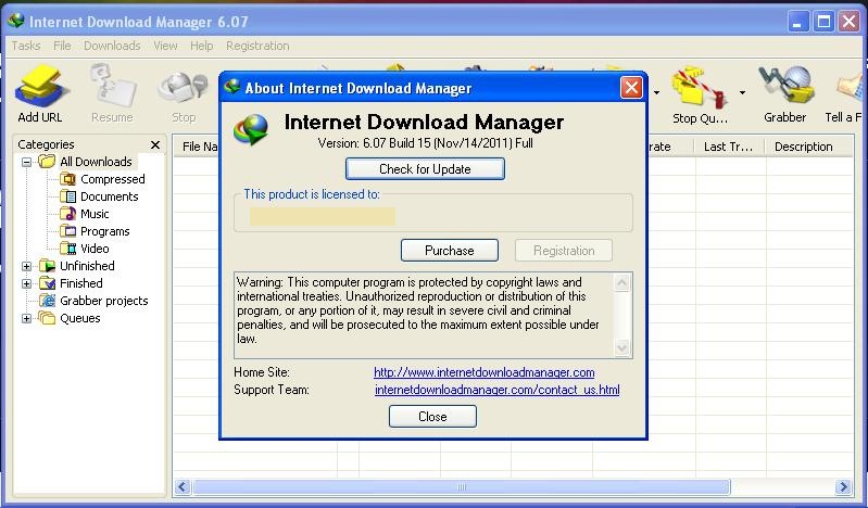 Internet Download Manager 6.07 Build 7 Keygen