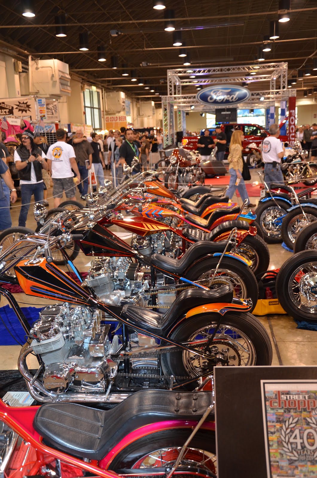 Denvers choppers had a nice line up