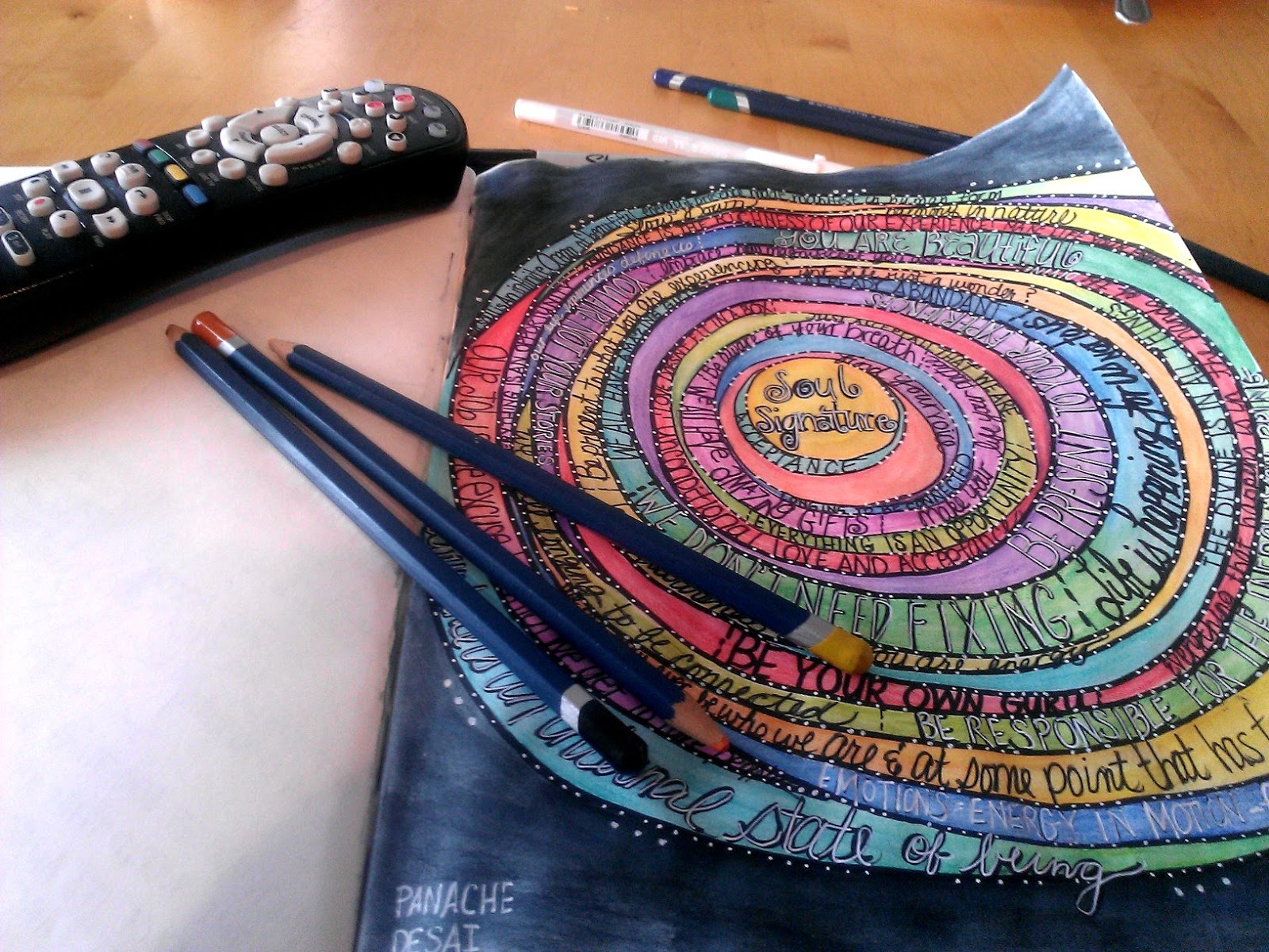 Innner Alignment Mandalas: TV and Mandalas? Yes, They Can Go Together.