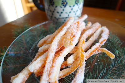 Candied Grapefruit Peel | Farm Fresh Feasts