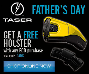 Fathers Day Promo - Free Holster With TASER C2 ECD Purchase