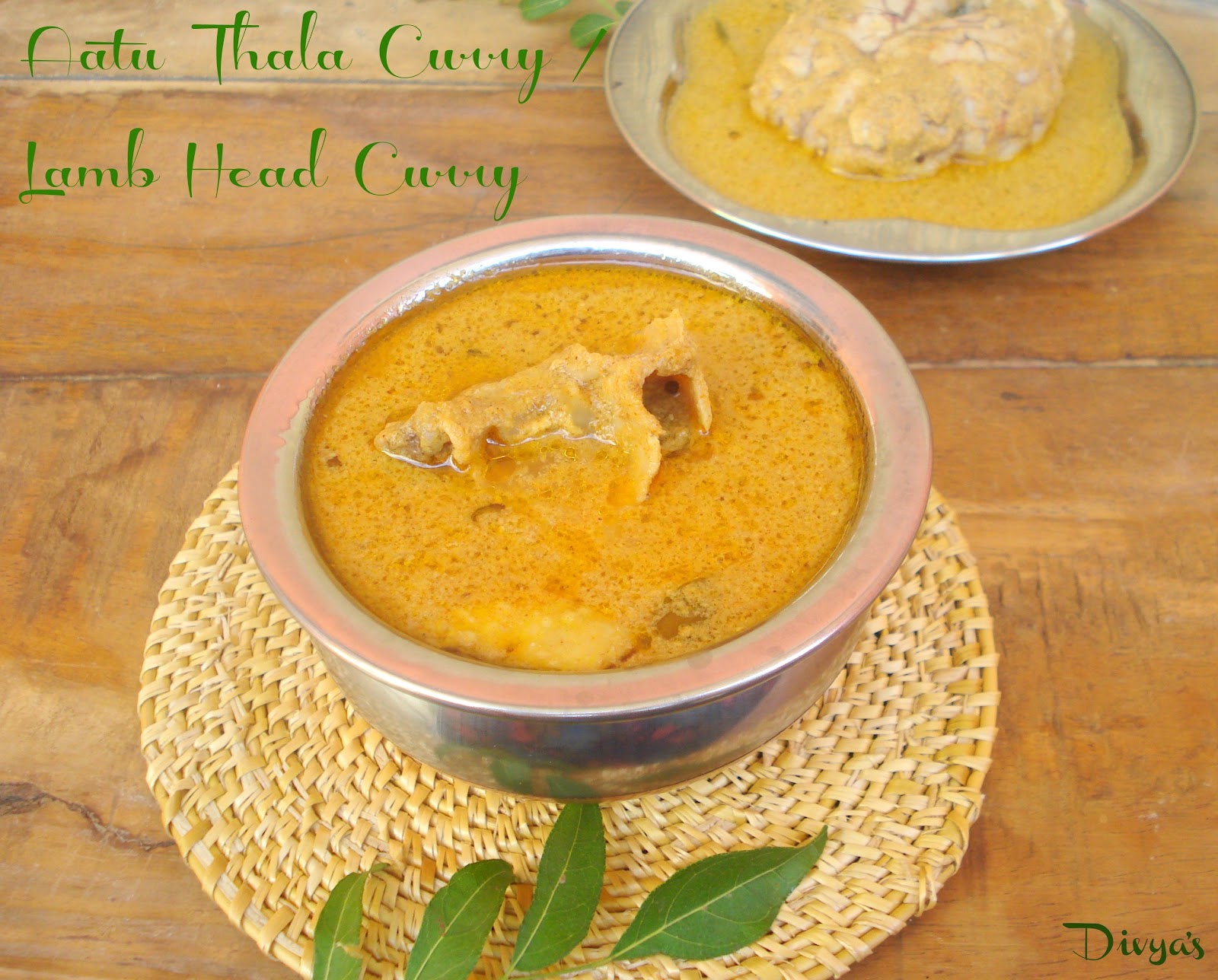 Aatu Thala Curry Lamb Head Curry Thalakari Kulambu You Too Can Cook