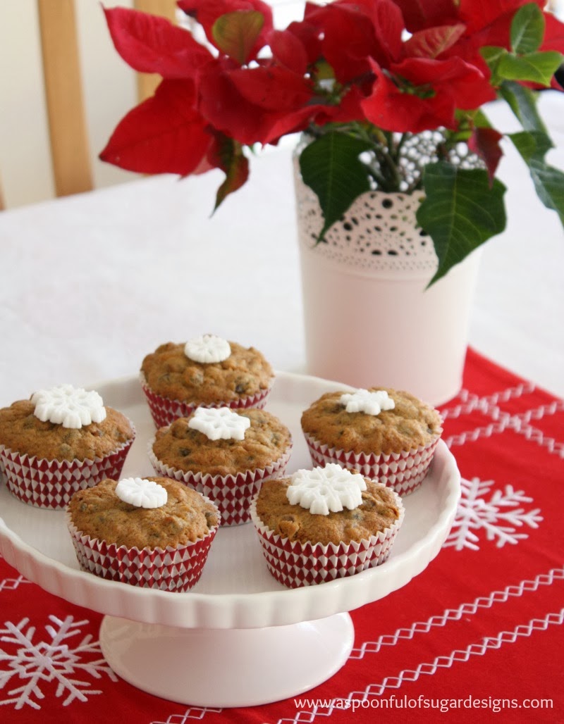 How to make a christmas fruitcake Mini Fruit Cakes - A Spoonful of Sugar