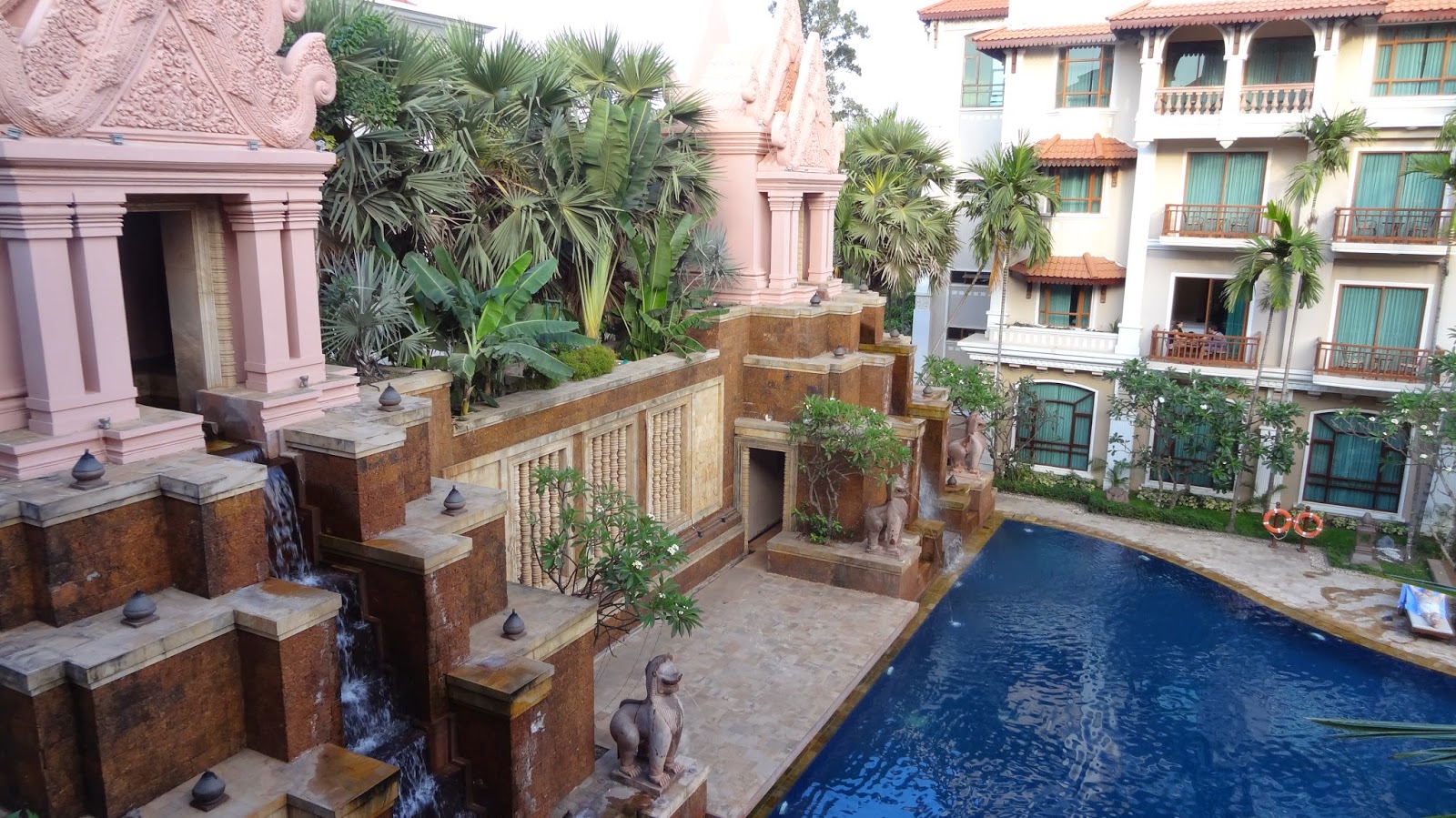 Sokha Angkor Resort pool Siem Reap, Cambodia, hotel